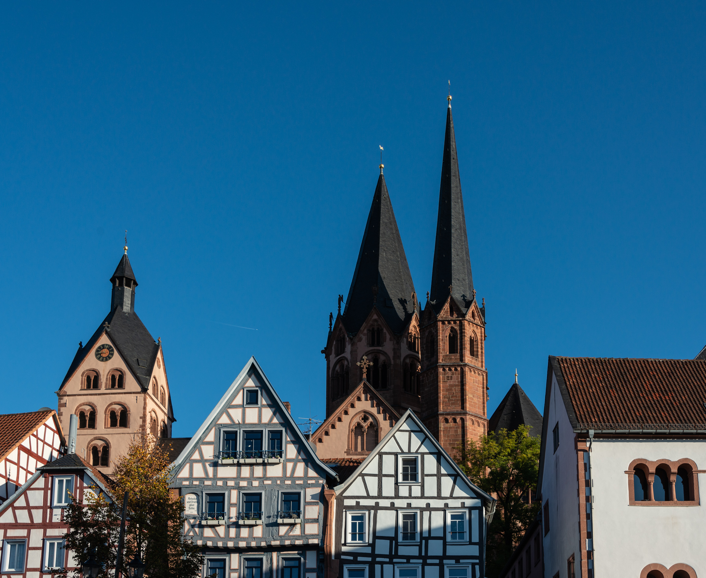 Uwe Röhren Blick auf Marienkirche